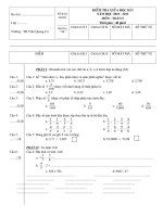 de kiem tra GHK I lop 5