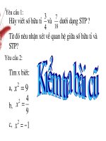 Bai 11. So vo ti. Khai niem ve can bac hai