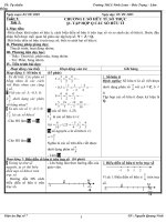 Giáo án C I Đại số 7