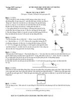 Đề thi HSG 2009 - 2010 có đáp án