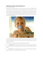 NHUG MON DO CHOI DO DANH TRE