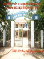 CHƯƠNG TRÌNH ĐẠI HỘI LIÊN ĐỘI 2010