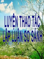 Thực hành lập luận so sánh