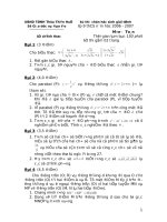 Đề thi HSG - Huế