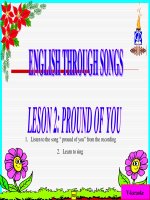 Bai Hat Pround of you