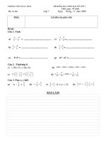 kiem tra dai so chuong I