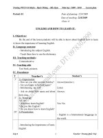 giáo án anh 6 cả năm