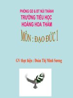 Lễ phép với anh chị nhường nhị em nhỏ