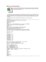 Hàm đổi số ra chữ trong Excel