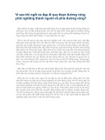 Vì sao khi ngồi xe đạp đi qua đoạn đường vòng phải nghiêng thành người về phía đường vòng.doc