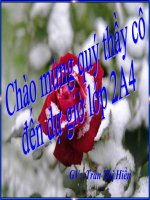 TNXH bài 8 ăn uống sạch sẽ