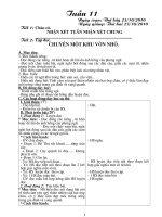 Giao an 5 moi tuan 11