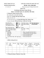 HO SO KIEM DINH CHAT LUONG TRUONG TIEU HOC