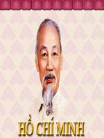 Ảnh Bác Hồ cho ngữ văn