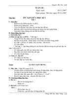 giáo án lớp 5 tuần 10