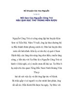 Kể Chuyện Các Vua Nguyễn Tự Đức III.