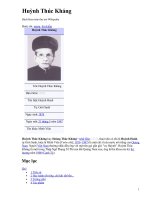 Huỳnh Thúc Kháng.