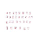 Lớp 2.Mẫu chữ hoa