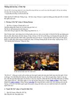 LỜI BÌNH CA KHÚC HAY VỀ HÀ NỘI 2010