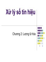 xử lý số tín hiệu chương 2