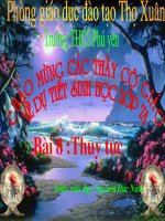 Tiết 8. Sinh học 7 