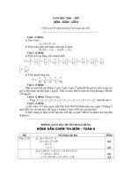 Đề+Đáp án HSH Toan6