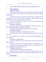 Yêu cầu KTKN cần đạt 6 môn học lớp 4(chuản)