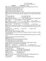 Bài tập Chương I_ Vậtlý 11