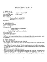 ke hoach ca nhan mon ly