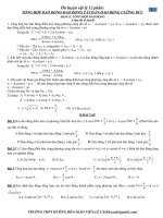 BT TỔNG HỢP DAO ĐỘNG-DĐ TẮT DẦN-DĐ CƯỠNG BỨC-CỘNG HƯỞNG