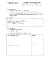 Đề đáp án C asio 9-1