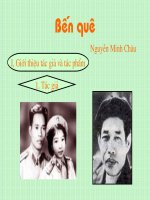 BẾN QUÊ