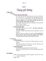 GA lớp 3 tuần 10