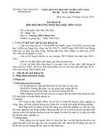 KH doi moi PPDH mon toan THCS