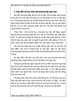 Tham luận : Bàn luận cề sử dụng CNTT trong dạy học (Năm học 2006 - 2007)