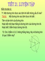 Tiet 21. Duong tron