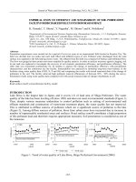 EMPIRICAL STUDY ON EFFICIENCY AND SUSTAINABILITY OF SOIL PURIFICATION FACILITY FORDISCHARGED POLLUTANTS FROMROAD SURFACE