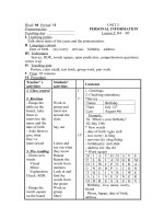 TA 7 BAI II TIET 11 - 12 (4 CỘT)