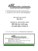 (Đại số 9  Chường II ) Bài giảng: Hệ số góc của đường thẳng 