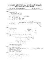 Đề thi MT Casio huyện Thới Bình (Minh Nhật)