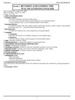 Tiếng Anh 7 ( Tiết 1-5)