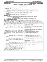 Giáo án Đại số 9 Chương 1