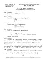 de thi HSG toan 12 tinh Nghe an