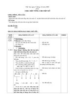 Kế hoạch bài học tuần 14