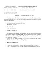 Tổ chức khảo sát chất lượng đầu năm học