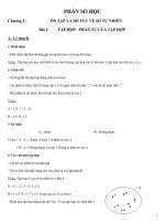 Toán 6 - Chương I - Đại số