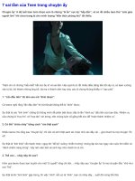 TÂM LÍ  GIÁO DỤC GIỚI TÍNH