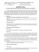 Hướng dẫn thi GVDG cấp trường 2010 - 2011