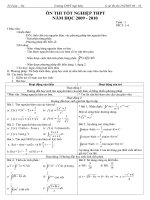 Giáo án ôn thi tn soạn chi tiết theo tuần(hay)