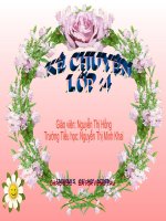 KỂ CHUYỆN LỚP 4